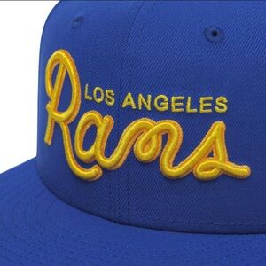 Los Angeles Rams Blue and Yellow Cap